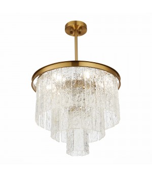 SL1230.302.06 Люстра потолочная ST-Luce Латунь/Прозрачный E14 6*60W STABIA-foto3