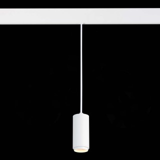 ST357.533.06 Магнитный трековый светильник подвесной ZOOM белый LED 1*6W 3000K 667Lm Ra>80 10-60° IP20 D60xH120 48V ZIRO-foto4