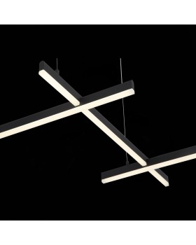 SL394.403.06 Люстра подвесная ST-Luce Черный/Белый LED 6*14W 4000K BASONI-foto7