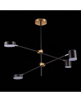 SL1604.432.04 Светильник потолочный ST-Luce Черный, Латунь/Черный LED 4*5W 3000K RODRIGO-foto6