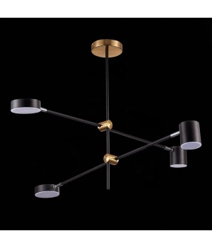 SL1604.432.04 Светильник потолочный ST-Luce Черный, Латунь/Черный LED 4*5W 3000K RODRIGO-foto6