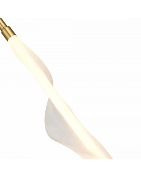 SL6109.213.01 Светильник подвесной ST-Luce Золотистый/Белый LED 1*25W 3000K ALBA-foto3