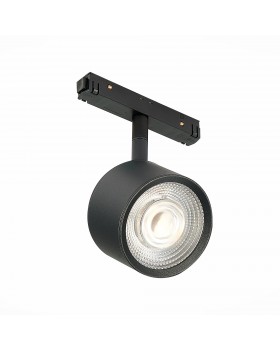 ST353.436.06 Магнитный трековый светильник Черный LED 1*6W 3000K 560Lm Ra>80 36° IP20 L120xW81xH138 48V VEDO-foto3