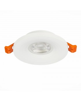 ST205.508.01 Св-к встр. Мат. белый GU10 1*50W D95xH27 220V Без ламп GERA-foto2