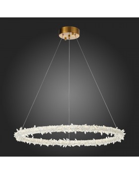 SL6105.213.01 Люстра подвесная ST-Luce Золотистый/Прозрачный LED 1*73W 3000 - 6500K Lucchero-foto6