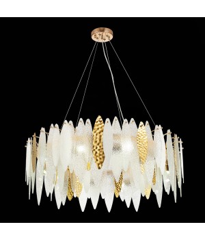 SL1224.203.10 Люстра подвесная ST-Luce Золотистый/Прозрачный, Белый E14 10*60W LASTRA-foto9