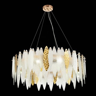 SL1224.203.10 Люстра подвесная ST-Luce Золотистый/Прозрачный, Белый E14 10*60W LASTRA-foto9