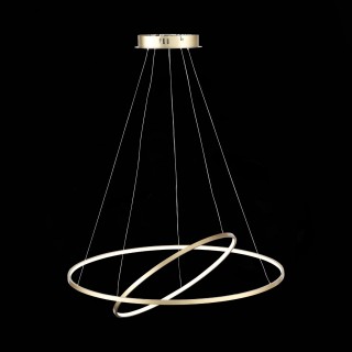 SL904.203.02 Светильник подвесной ST-Luce Золотистый/Белый LED 2*14W 4000K ERTO-foto6