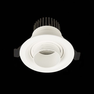 ST701.548.07 Св-к встр. Zoom Белый LED 1*7W 4000K 560Lm Ra 15°-60° IP20 D90xH65 170-240V ST701-foto6