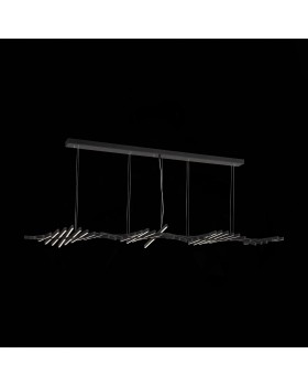 SLD001.403.40 Люстра подвесная ST-Luce Черный/Черный, Белый LED 40*5W 3000-6000K PICODI-foto10