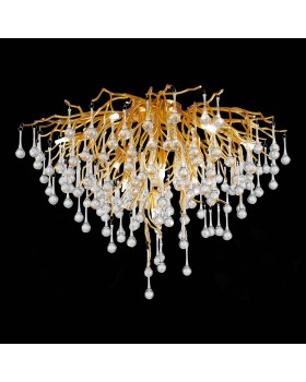 SL1651.202.10 Люстра потолочная ST-Luce Золотистый/Золотистый G9 10*5W Anzio-foto4