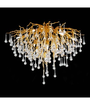 SL1651.202.10 Люстра потолочная ST-Luce Золотистый/Золотистый G9 10*5W Anzio-foto4