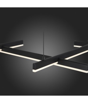 SL394.403.06 Люстра подвесная ST-Luce Черный/Белый LED 6*14W 4000K BASONI-foto12