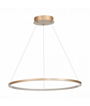 ST603.243.34 Светильник подвесной ST-Luce Золотистый/Белый LED 1*34W 4000K ST603 IN-foto2