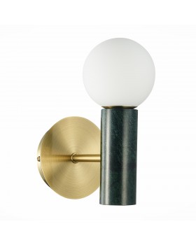 SL1210.401.01 Светильник настенный ST-Luce Золотистый, Черный/Белый G9 1*5W PIETRA-foto2