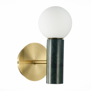 SL1210.401.01 Светильник настенный ST-Luce Золотистый, Черный/Белый G9 1*5W PIETRA-foto2