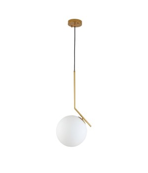 SL1148.303.01 Светильник подвесной ST-Luce Латунь/Белый E27 1*60W CODDA-foto2