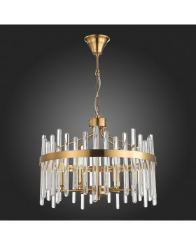 SL1167.303.06 Светильник подвесной ST-Luce Латунь/Латунь, Прозрачный E14 6*40W TELLURIO-foto6