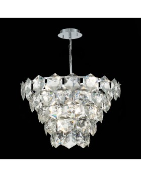 SL1631.103.09 Люстра подвесная ST-Luce Хром/Прозрачный E14 9*40W Viterbo-foto9