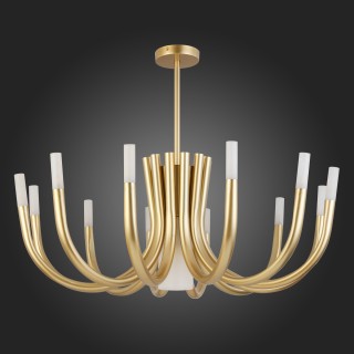 SL1173.202.13 Люстра потолочная ST-Luce Золотистый/Белый G4/E27 12+1*5+60W PAFE-foto4
