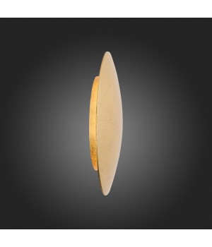 SL457.211.01 Светильник настенный ST-Luce Сусальное золото/Сусальное золото LED 1*18W 3000K AUREO-foto6