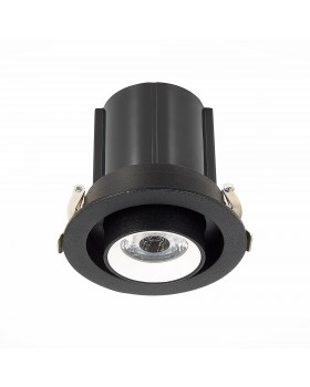 ST702.448.12 Св-к встр. Черный LED 1*12W 4000K 900Lm Ra80 24° IP20 D90xH92 180-240V ST702-foto3