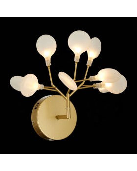 SL411.221.09 Бра ST-Luce Золотистый/Белый G4 9*1,5W RICCARDO-foto4