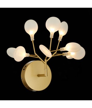 SL411.221.09 Бра ST-Luce Золотистый/Белый G4 9*1,5W RICCARDO-foto4