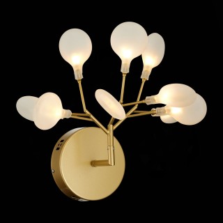 SL411.221.09 Бра ST-Luce Золотистый/Белый G4 9*1,5W RICCARDO-foto4