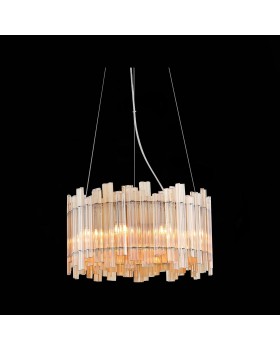 SL400.103.09 Люстра подвесная ST-Luce Хром/Янтарный G9 9*5W VERSITA-foto9