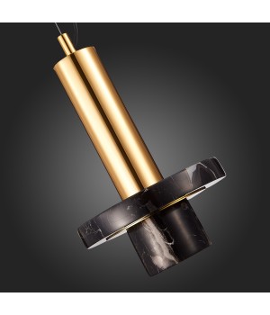 SL1210.403.01 Светильник подвесной ST-Luce Золотистый/Черный GU10 1*5W PIETRA-foto12