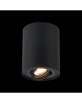 ST108.417.01 Светильник потолочный Мат. черный GU10 1*50W D98xH124 220V Без ламп TORUS-foto3