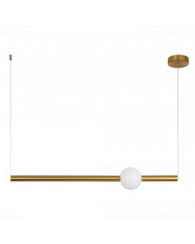 SL1222.223.01 Светильник подвесной ST-Luce Золотистый/Золотистый, Белый LED 1*18W 4000K ANGURRA-foto2