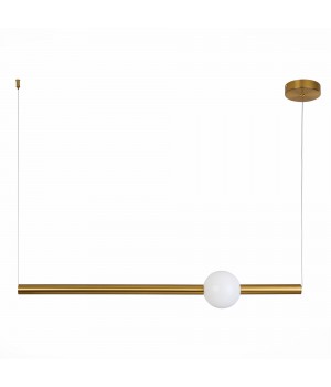 SL1222.223.01 Светильник подвесной ST-Luce Золотистый/Золотистый, Белый LED 1*18W 4000K ANGURRA-foto2