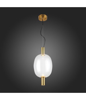 SL1582.313.01 Светильник подвесной ST-Luce Бронзовый/Прозрачный LED 1*7W 2700K ALLENORE-foto7