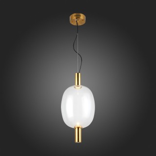 SL1582.313.01 Светильник подвесной ST-Luce Бронзовый/Прозрачный LED 1*7W 2700K ALLENORE-foto7