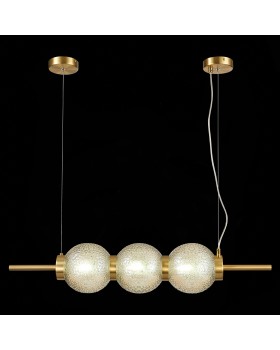 SL1155.313.03 Светильник подвесной ST-Luce Латунь/Коньячный E14 3*40W MARENA-foto9