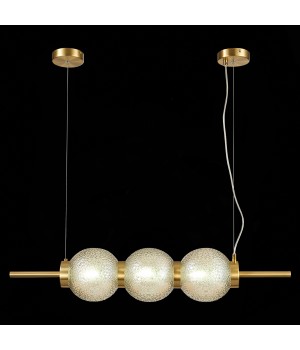 SL1155.313.03 Светильник подвесной ST-Luce Латунь/Коньячный E14 3*40W MARENA-foto9