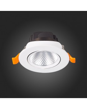 ST211.538.06.24 Св-к встр. Белый LED 1*6W 3000K 480Lm Ra80 24° IP20 D86xH50 220-240V MIRO-foto4