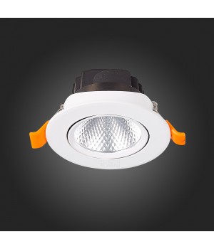 ST211.538.06.24 Св-к встр. Белый LED 1*6W 3000K 480Lm Ra80 24° IP20 D86xH50 220-240V MIRO-foto4