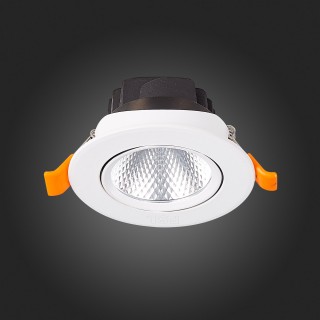 ST211.538.06.24 Св-к встр. Белый LED 1*6W 3000K 480Lm Ra80 24° IP20 D86xH50 220-240V MIRO-foto4