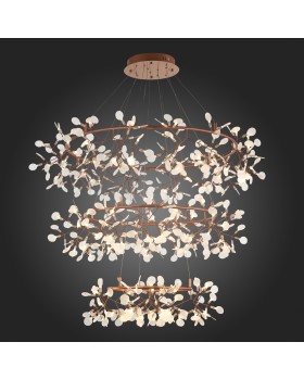 SL379.203.486 Люстра подвесная ST-Luce Медный/Белый LED 486*0,5W 3500K RAFINA-foto7