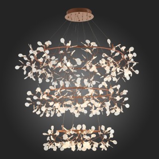 SL379.203.486 Люстра подвесная ST-Luce Медный/Белый LED 486*0,5W 3500K RAFINA-foto7