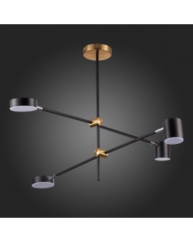 SL1604.432.04 Светильник потолочный ST-Luce Черный, Латунь/Черный LED 4*5W 3000K RODRIGO-foto9