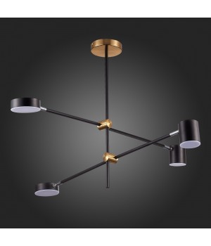 SL1604.432.04 Светильник потолочный ST-Luce Черный, Латунь/Черный LED 4*5W 3000K RODRIGO-foto9