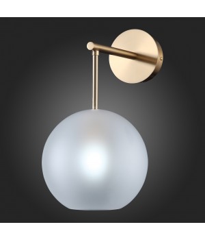 SL1133.501.01 Бра ST-Luce Латунь/Белый E27 1*40W BOPONE-foto3