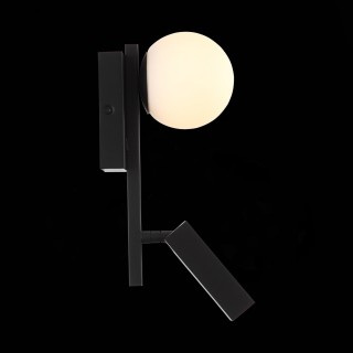 SL1581.401.02 Светильник настенный ST-Luce Черный/Белый LED 2*1+4W 3200K BOTELLI-foto8