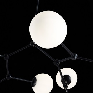 SL1506.403.08 Люстра подвесная ST-Luce Черный/Белый E14 8*40W Chieti-foto6