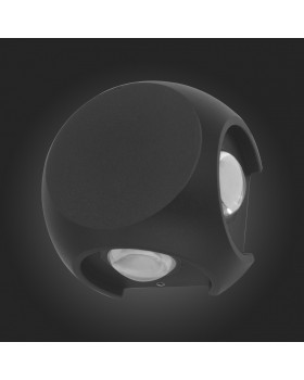 SL9505.401.01 Светильник уличный настенный ST-Luce Черный/Черный LED 1*4W 4000K VOLTI-foto3