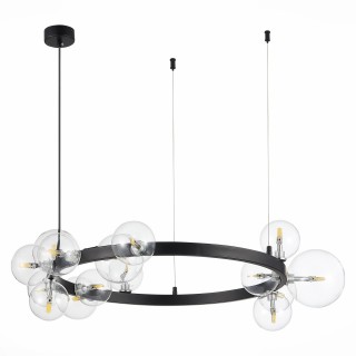 SL1165.402.15 Светильник подвесной ST-Luce Черный/Прозрачный G4 15*5W NECTON-foto2